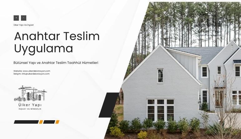 Anahtar Teslim Uygulama